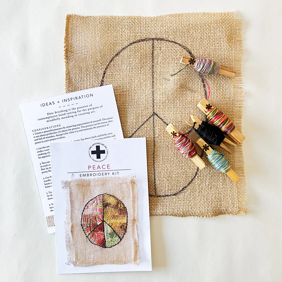 Embroidery Kit | PEACE