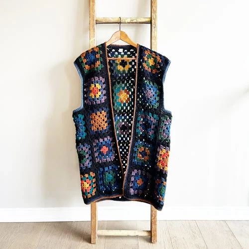 Load image into Gallery viewer, Granny Squares Vest | Custom Order
