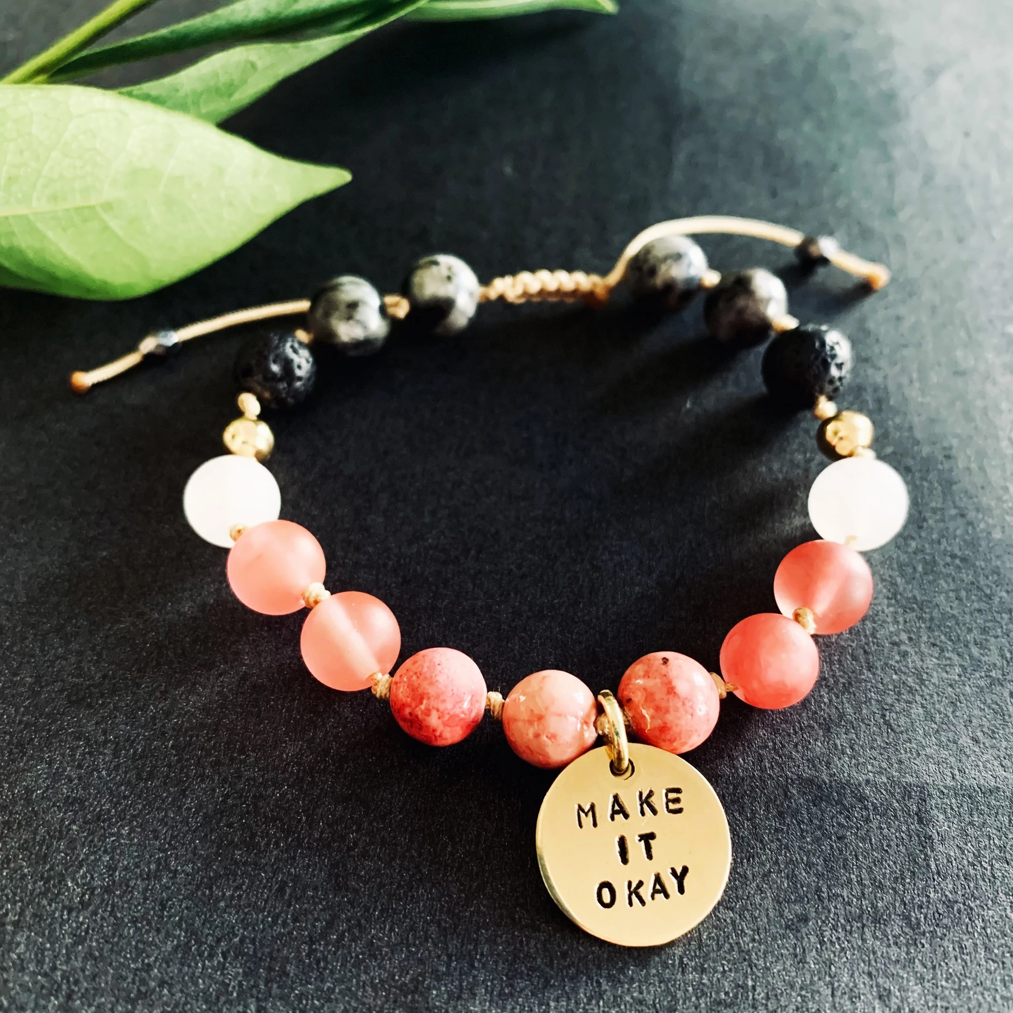 BRZ Meditation Bracelet | Believe . Resilience . Zeal