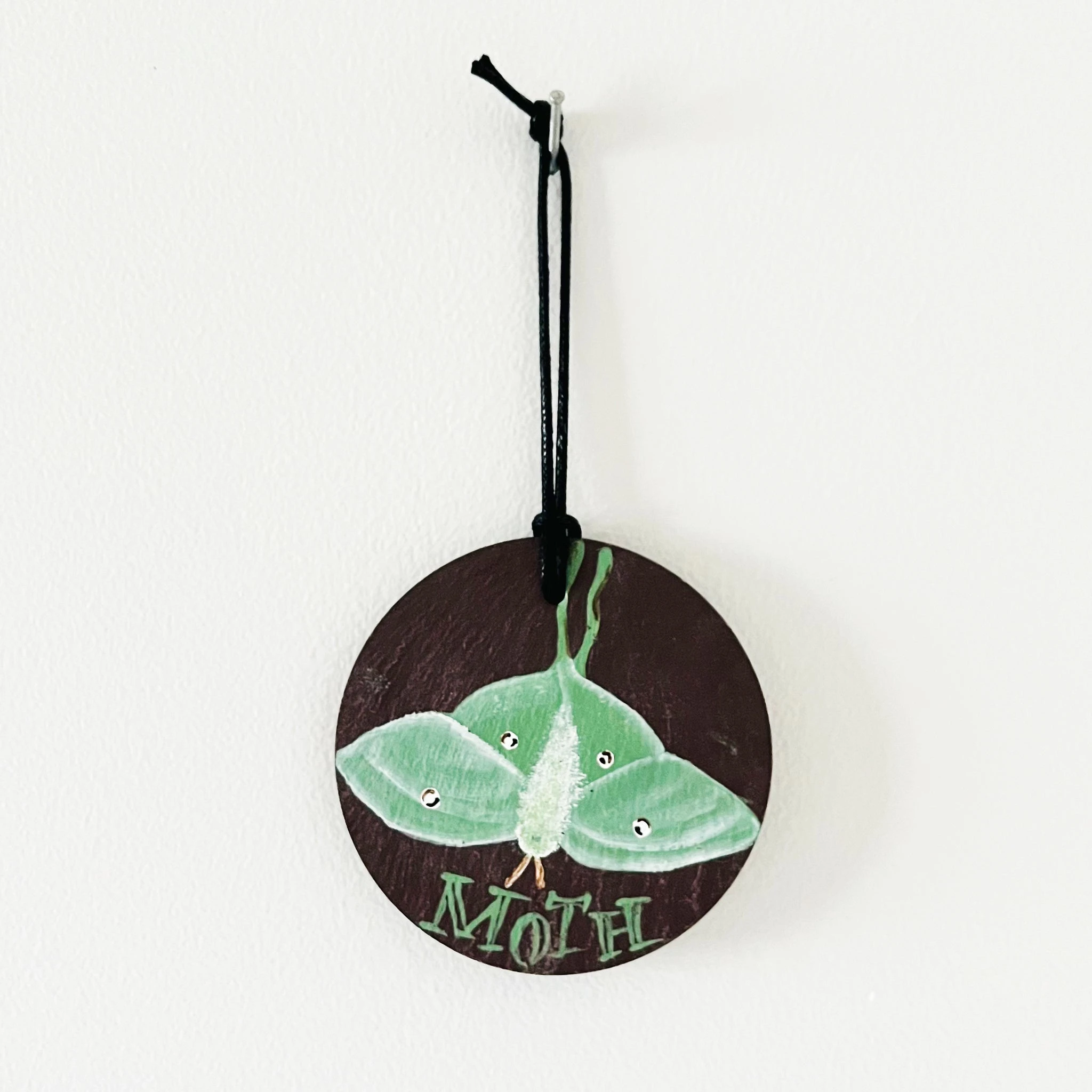 Private Collection | Acrylic on Slate | Moth