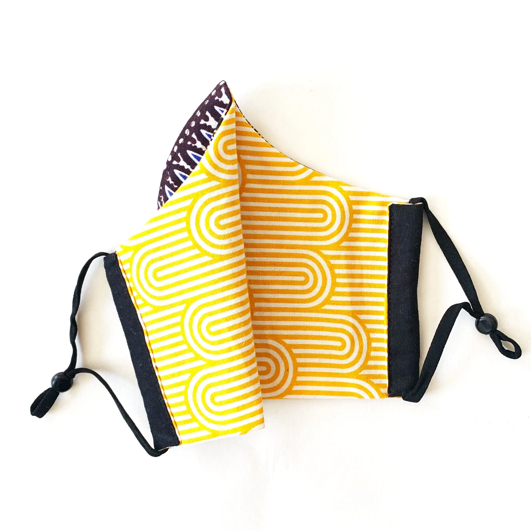 Face Masks | Black History Month - Wax Printed Black