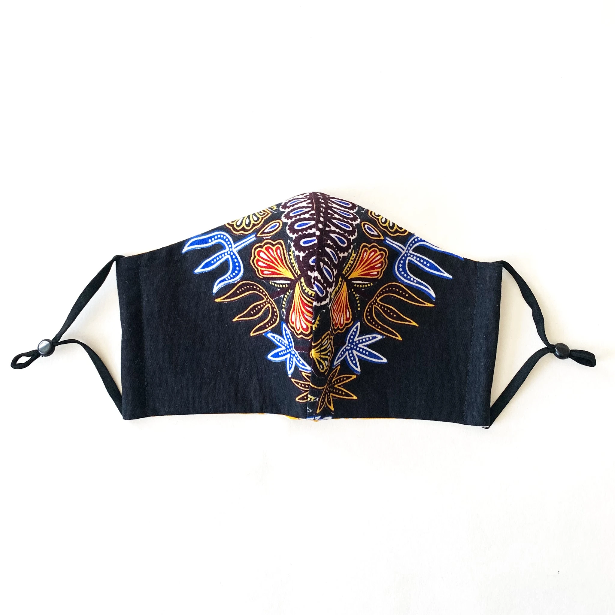 Face Masks | Black History Month - Wax Printed Black