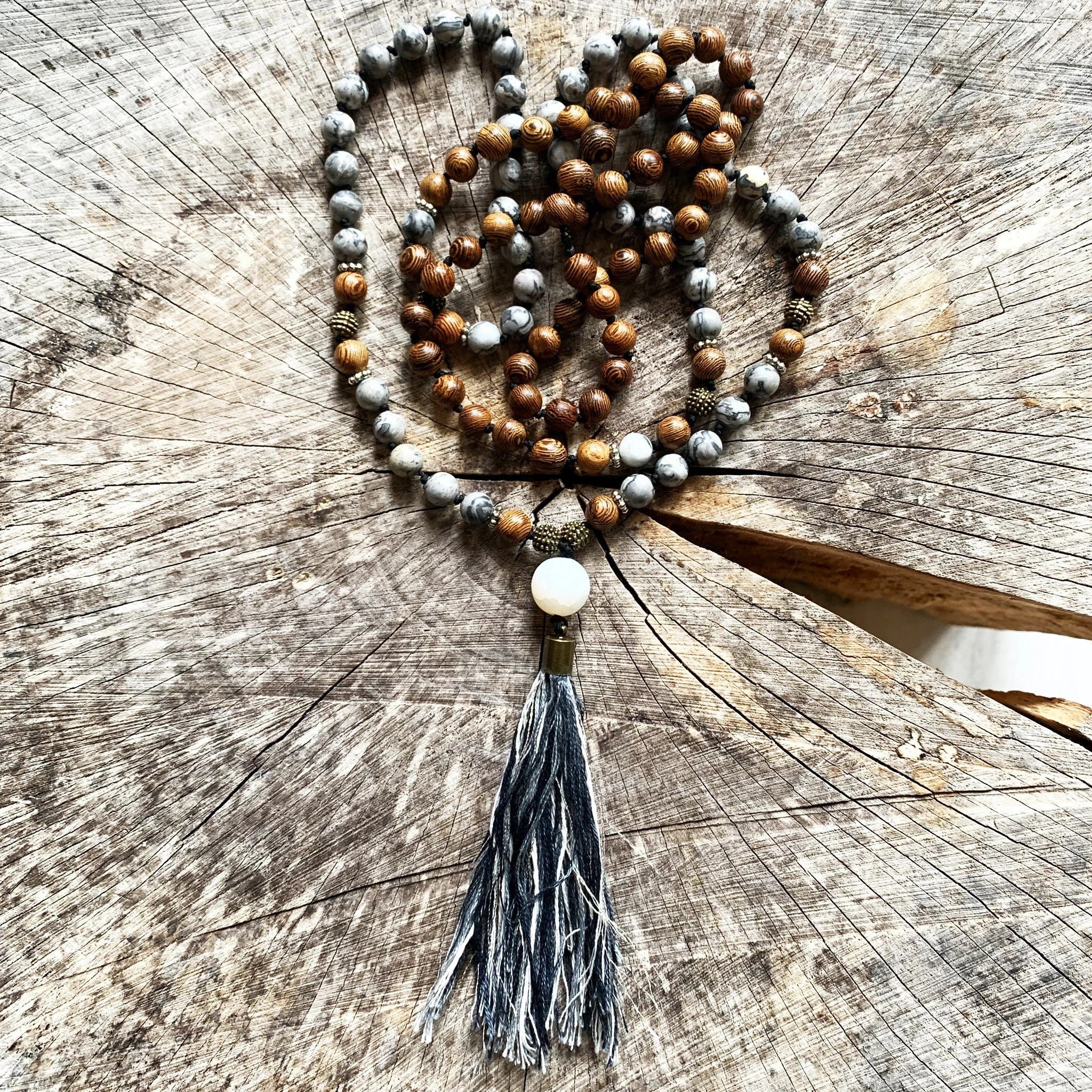 Bead Mala Necklace | PAST