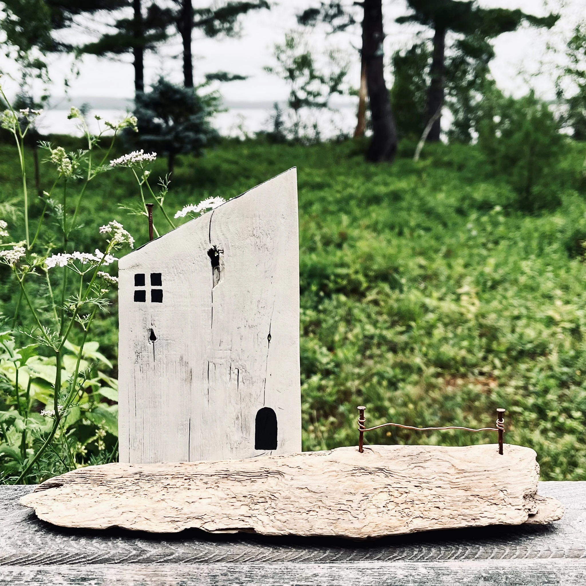 Primitive Wood Scrap House | Trinity