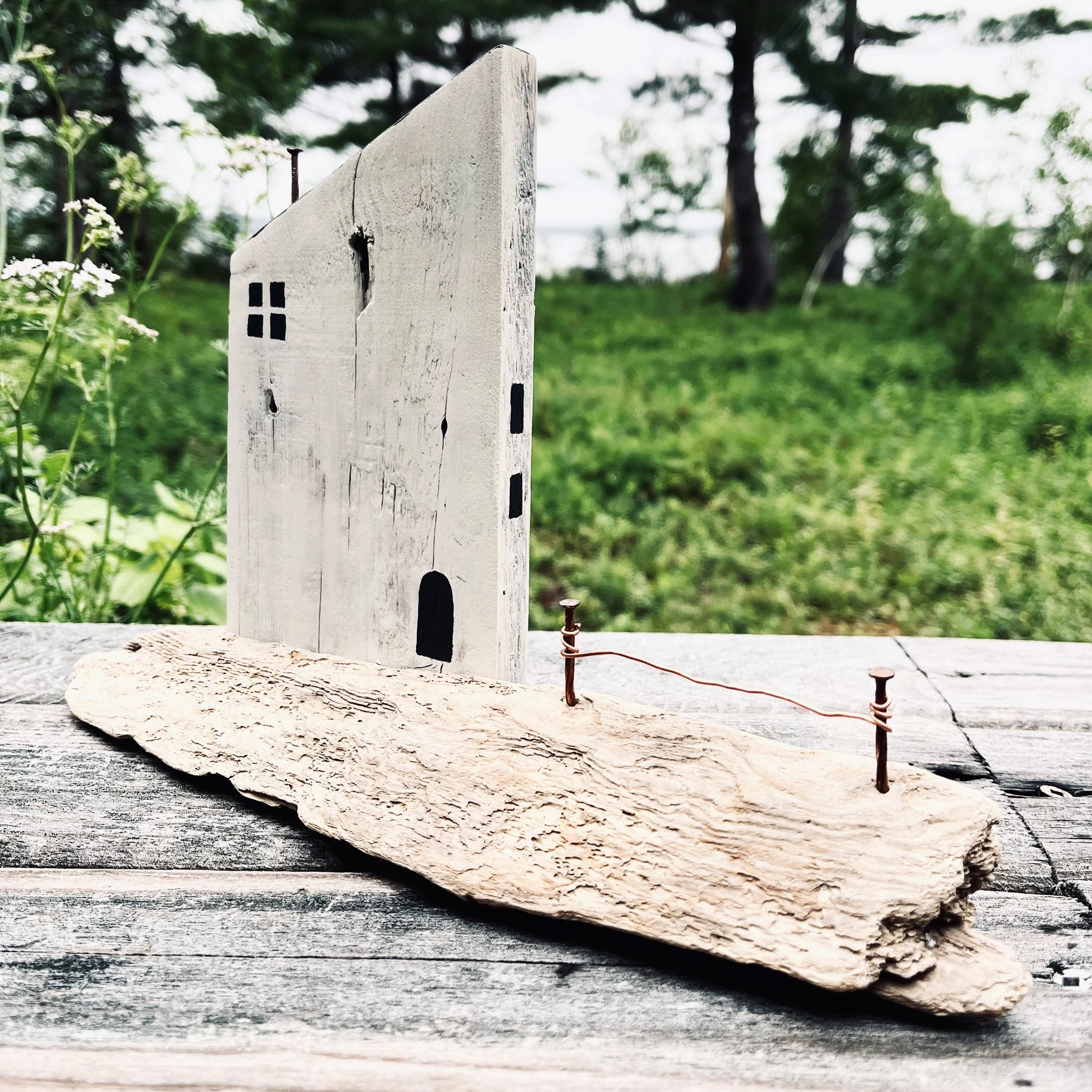 Primitive Wood Scrap House | Trinity