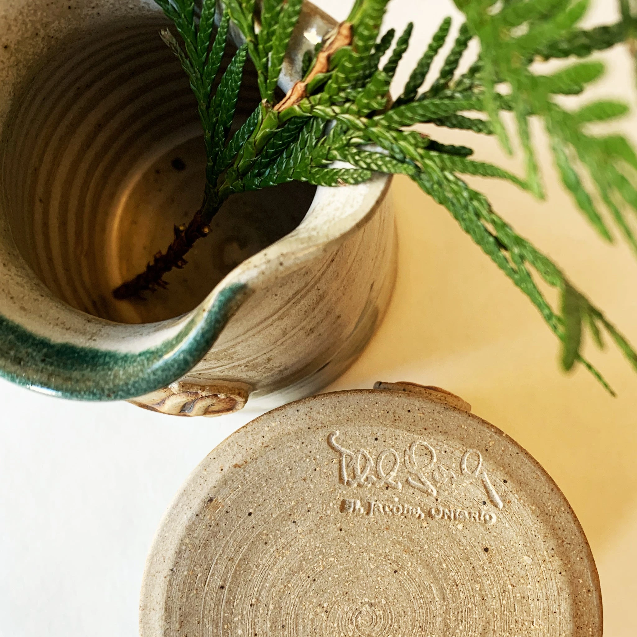 Reclaimed Beeswax Candles | St. Jacob's Pottery