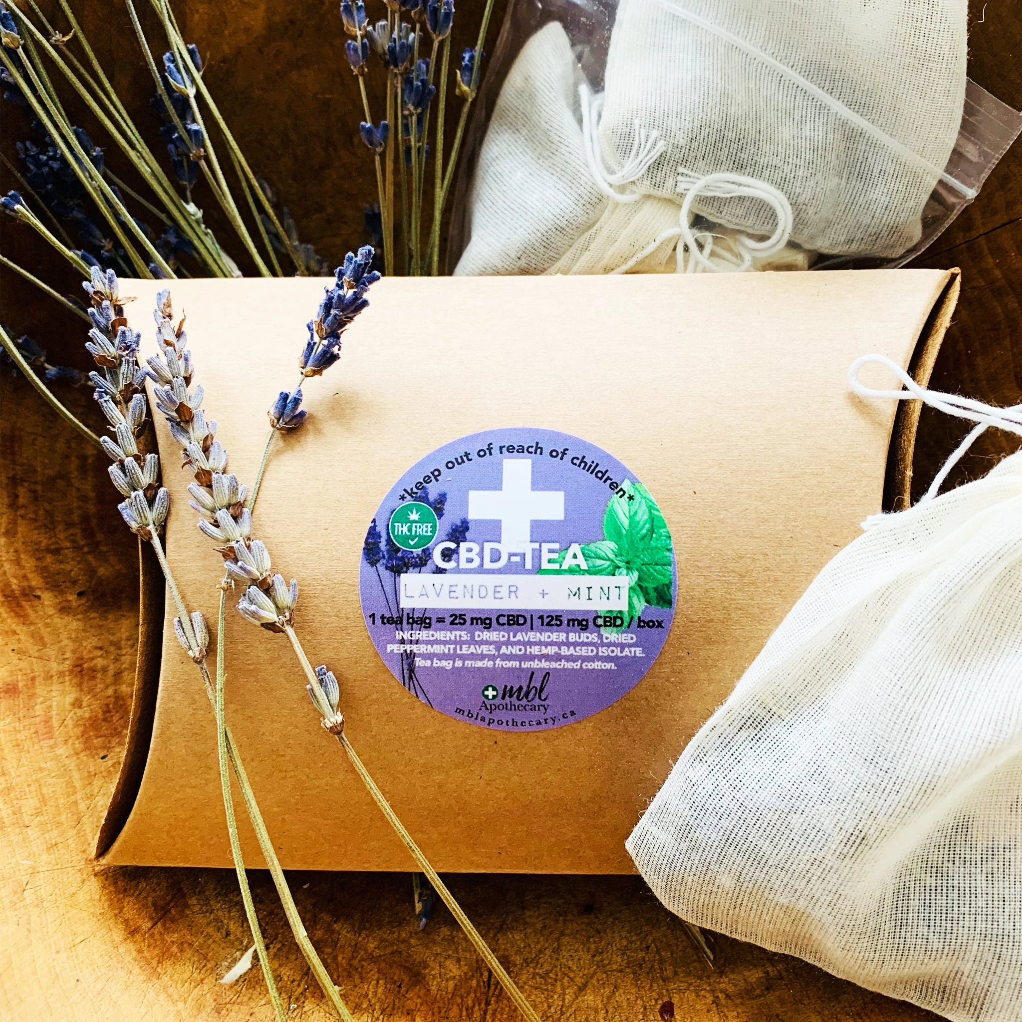 CBD Tea | Lavender + Mint