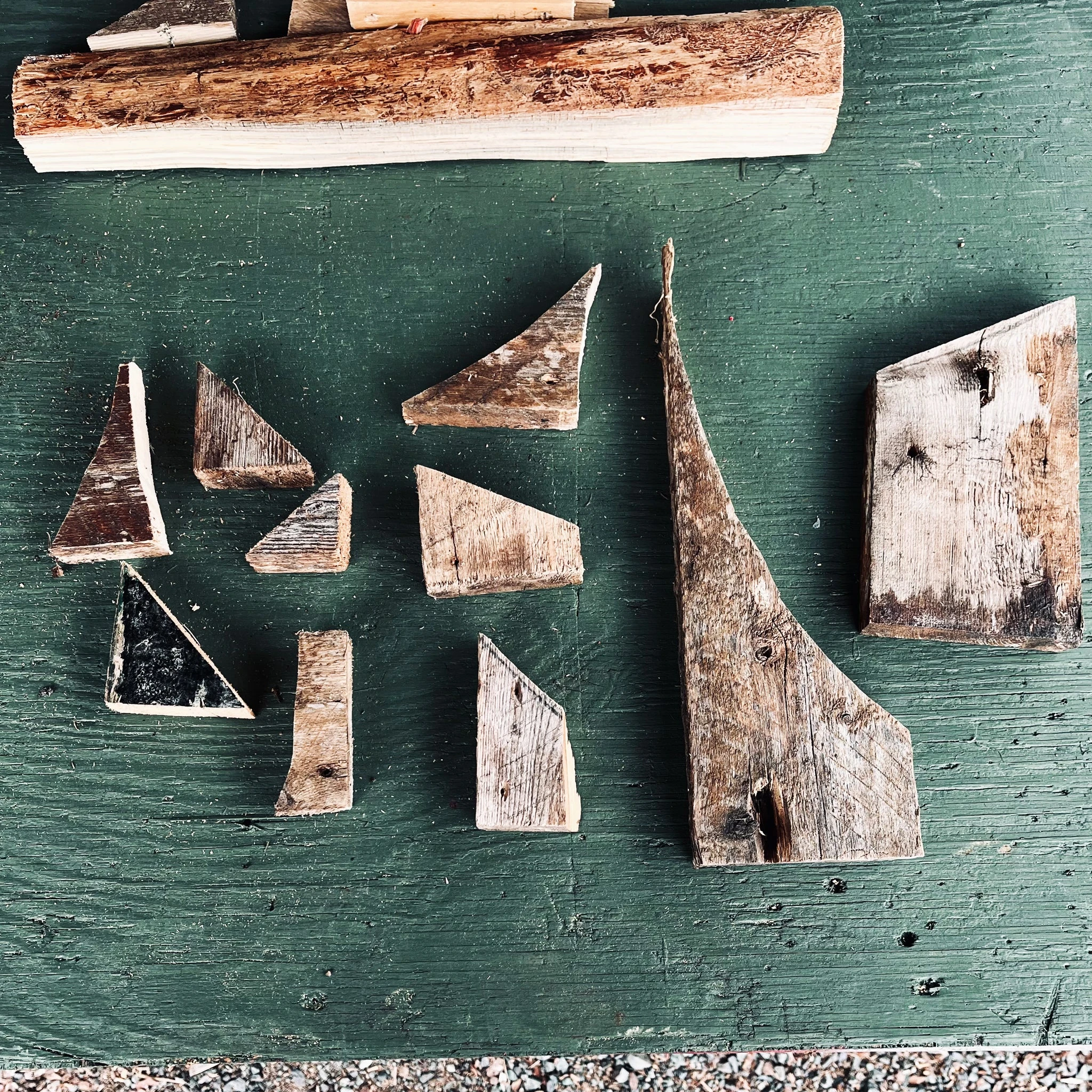 Primitive Wood Scrap House | Trinity